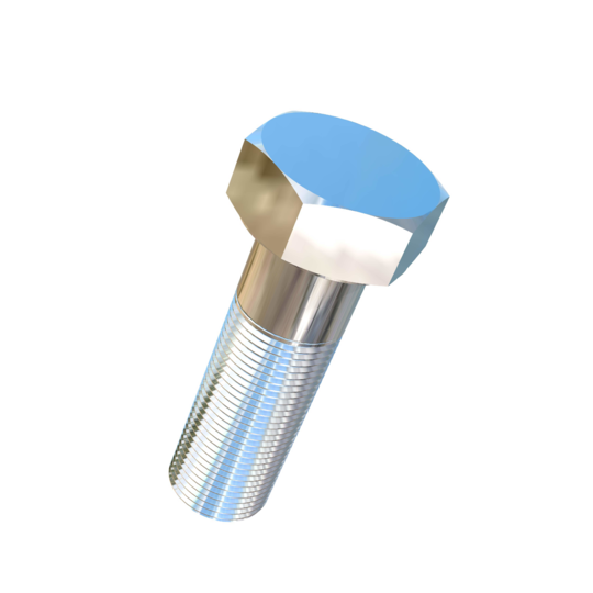 Titanium 1-1/8-12 X 3-1/2 inch UNF Allied Titanium Hex Head Bolt (No Dimple)